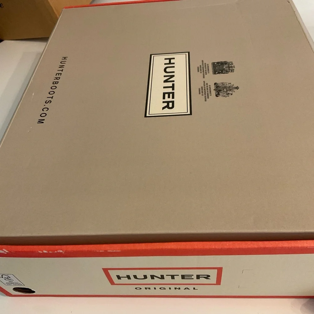 Hunter Original Short Black Waterproof Boots - Picture 14 of 15